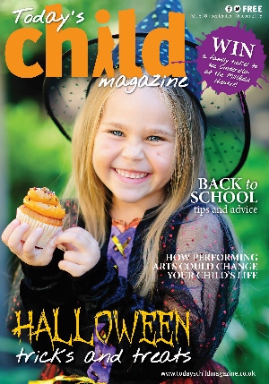 Cover of October issue of Today's Child