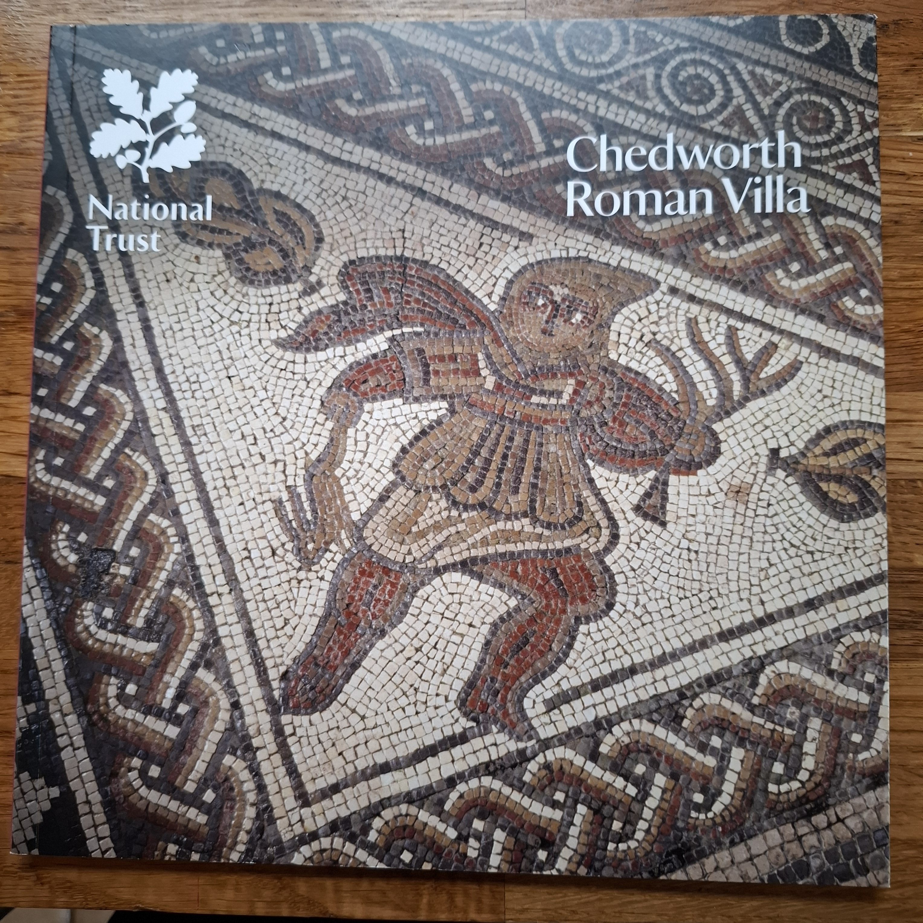 brochure for Chedworth Roman Villa